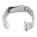 Miniatyrbillede 6 af 8: Metalurrem til Garmin Forerunner 965/955 Rustfrit stål Justerbar erstatningsarmbåndsurrem 22 mm Sølv