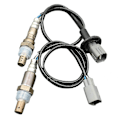 Miniatyrbild 1 av 5: 2 st Syresensor O2 Sensor 1 & 2 kompatibel med 04-07 2008 2009 Toyota Prius 1.5L Övre+Nedre