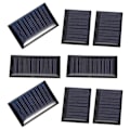 Pikkukuva 8 / 8: 8 kpl 30 mA 5 V:n miniaurinkokennoa, aurinkopaneeli, DIY-aurinkoepoksilevy, sähkölelujen materiaalit, aurinkokennojen laturi