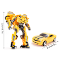 Miniatyrbillede 2 af 6: Børnemanual Transformation Robot Billegetøj Model Bærbar legering Transformation Action Dukkedekoration Børnegave YS-01C YS-01C