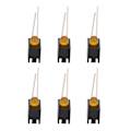 Miniatyrbillede 8 af 8: 100 stk LED-holder 3 mm lampeskærm 90 graders bøjning med lette industrielle kontrolkomponenter Orange lys