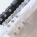 Pikkukuva 2 / 5: 6 Pack Naisten Pitsi Clip-on Mock Camisole Bra Insert Overlay Modesty Panel Liivi