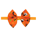 Miniatyrbilde 1 av 5: Søte Halloween-gresskarhodebånd for jenter, kvinner og babyer - Orange hårtilbehør