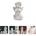 Miniatyrbillede 3 af 5: Dekorative Engel Statuer og Figurer Resin Engel Vinger Statue Skulptur Have Statue Figur Bord