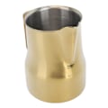 Miniatyrbilde 7 av 8: Melkeskummer 450ML 304 Rustfritt Stål Skumkopp Dryppfri Kaffe Dampende Melkekanne Gull