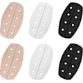 Miniatyrbilde 1 av 5: 3 par sklisikre silikon BH-stropp pads, BH-stropp pute for kvinner, lindrer skuldersmerter (3 farger)