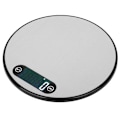 Miniatyrbillede 8 af 8: Mini Digitalt Elektronisk Rundt Rustfrit Stål Vægt 5kg/1g Køkken Bagning Vægt Tilbehør Sort
