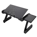 Miniatyrbilde 2 av 3: Sammenleggbart laptopstativ Bord PC Laptopstativ Sengbrett Vippbart Lesestativ For Sofa, Bok, Magasin Og Frokost