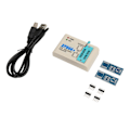 Pikkukuva 2 / 8: High Speed ​​Programmer SPI FLASH -ohjelmointimoduuli BIOS Chip USB -ohjelmointisarja 24 25 93 EEPROMille