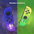 Miniatyrbillede 5 af 5: Handle Spilcontroller kompatibel med Nintendo Switch, Trådløs Controller med Dobbelt Vibration, Vækning/Screenshot/Bevægelseskontrol