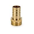 Pikkukuva 3 / 4: 2kpl Messinki Letkuliitin Adapteri 6mm Uros Piikkiliitin