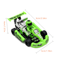 Pikkukuva 2 / 8: Muovista valmistettu kilpa-auto, voimakas karting-ajoneuvo, lasten palapeli, varhaiskasvatuslelu