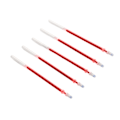 Pikkukuva 4 / 5: Smooth Writing geelikynätäyttö - 0,5 mm viivanleveys, kulutusta kestävä - 5 kpl pakkaus Red Needle