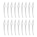 Miniatyrbillede 2 af 8: 18 stk Rhombic Dreadlocks Interlocking Tool Legering Dreadlocks Stramningsværktøj Tilbehør til Sisterlocks