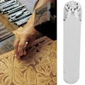 Miniatyrbilde 5 av 8: 6mm 1/4\" Metallhåndstansingsdesign-stempelverktøy for DIY-smykkeutskjæring og håndverksplanter