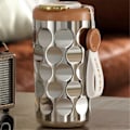 Miniatyrbild 4 av 5: Rostfri Mugg Keramisk Insida Förtjockad Vattenkopp Silver