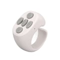 Miniatyrbillede 5 af 8: Smart Ring Controller Bluetooth 5.3 Trådløs Fjernbetjening Sidevender til Tik Tok Elektronisk Bog Hvid