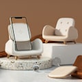 Miniatyrbillede 5 af 8: 15W trådløs oplader Hurtigopladningssofa Designet trådløs ladestation til IOS-telefoner Universal