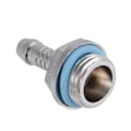 Miniatyrbillede 6 af 8: 6 STK PC Vandkøling TwoTouch Fitting G1/4 gevind modhagestik til rør 7,5 mm B
