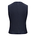 Miniatyrbilde 4 av 5: Formell V-hals Vest for Kvinner | Ensfarget | XL | Blå