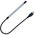 Miniatyrbild 1 av 4: 1 st Bärbar Mini USB Campinglampa - Justerbar Vinkel, Dimbar Touchbrytare