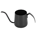 Miniatyrbillede 2 af 8: 304 Rustfrit Stål NonStick Lang Tud Kaffe Kande Kedel Tekande til Hjem Kaffebutik Cafeer (Sort 250ml )