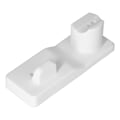 Miniatyrbilde 4 av 8: 3 i 1 Silikon Ladestasjon Stativ Skrivebords Ladestasjon for IPhone 11 Pro for IOS Watch 6 Hvit