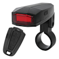 Miniatyrbillede 6 af 8: Cykellygte USB-opladning Natturlig Kørsel Trådløs Alarm Cykelsikkerhed Baglygte