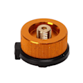 Miniatyrbild 8 av 8: 2 st Campingspisadapter Automatisk Avstängning Nylon Koppar Aluminiumlegering Lätt Bärbar Propangasadapter