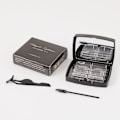 Miniatyrbillede 4 af 8: 4 par naturlige øjenvipper Magnetisk Design Curl 3D Bærbare løsøjenvipper med Clip Brush Sort