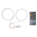 Miniatyrbild 7 av 8: RGB LED Light Strip Kit för PS5 Console Sync Musikspel Ljud 8 färger 400 ljuseffekter 3 kontrollmetoder