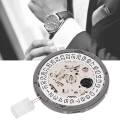 Miniatyrbilde 4 av 8: Automatisk bevegelsesdatoklokke Armbåndsurreparasjonstilbehør (NH35 Single Calendar)