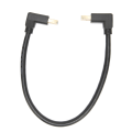 Miniatyrbilde 7 av 8: Displayport 1,4-kabel 8K/60Hz 90 grader vinklet hann til hann 32,4 Gbps Høyhastighets Sikker Stabil rettvinklet Displayport