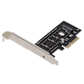 Pikkukuva 8 / 8: NVME M.2 - PCIE3.0 X4 -sovitin Nopea Nopeus Nopea Lämpöhajonta M.2 NVME SSD PCIE 3.0X4