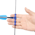 Miniatyrbillede 4 af 8: Bueskydning bue strenge tabs beskyttelse hurtig skud tabs beskyttelse til recurve og compound bue