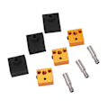 Miniatyrbild 3 av 8: 3 set 3D-skrivardelar silikonstrumpa aluminium värmeblock rostfritt stål hals för MK7 MK8