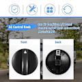 Miniatyrbillede 4 af 5: Bil Aircondition A/C Panel Kontrol Kontakt Knap Sort Til Toyota Hilux Vigo 2004-2011 55905-0K011 559050K011 Zekai