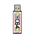 Miniatyrbillede 1 af 5: 5370 Spil USB-stik kompatibel med C64 Mini Retro Spillekonsol USB-drev Plug and Play