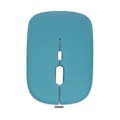 Miniatyrbillede 6 af 8: Trådløs mus genopladelig DualMode 2.4G ergonomisk lydløs optisk computertilbehør (cyan sort)