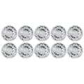 Miniatyrbilde 8 av 8: 10 stk krystallkule klar lysekrone anheng erstatning hengende prisme deler solfanger 30mm