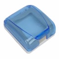Miniatyrbild 3 av 8: Universal 86 Typ Socket Vattentät Box Transparent Wall Switch Protection Box för Badrum Blå