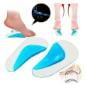 Pikkukuva 5 / 8: Feet Correct Pad Silikoni Royalblue Orthotic Arch Tukipehmuste litteäjalkaisille korkokengille L