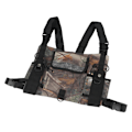 Miniatyrbilde 3 av 8: Radio Brystsele Bryst Front Pack Håndfri Radio Front Pack Pung Hiphop Bag For Walkie Talkie Camouflage
