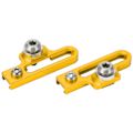 Miniatyrbillede 7 af 8: 2 stk. cykel C-klemme bremseklodse aluminiumlegering forlængelse C kaliberadapter bremser til racercykler guld