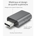Miniatyrbild 3 av 5: USB C till USB Adapter 2-pack USB C Hane till USB3 Hona, Adapter Kompatibel med MacBook Pro/Air 2021 iMac iPad Mini 6/Pro