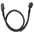 Miniatyrbillede 2 af 8: Mini SAS SFF 8643 til 8087 HD 12Gbps transmissionshastighed Lavt tab Fleksibelt internt Mini SAS-kabel til computerserver 1m/39.4in
