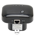 Miniatyrbild 6 av 8: WIFI-förlängare 360 graders trådlös täckning 300 Mbp 2,4 Ghz LAN-port 2 lägen Plug-design WIFI-repeater för bärbar dator 100-240 V UK-kontakt