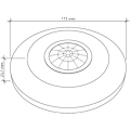 Miniatyrbillede 3 af 5: Indendørs bevægelsessensor, programmerbar, infrarød sensor, rækkevidde 6m/360, LED