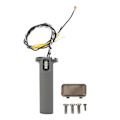 Miniatyrbillede 1 af 8: Front Motor Arm Landing Gear Højre Ben Dæksel med Antenne til Mavic 2 Pro Drone Dele