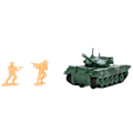 Miniatyrbild 3 av 8: 1: 72 Leksak i legering, stridsvagn, hög simulering, dra tillbaka stridsvagnsmodell, leksaksbil, perfekt present till barnT99